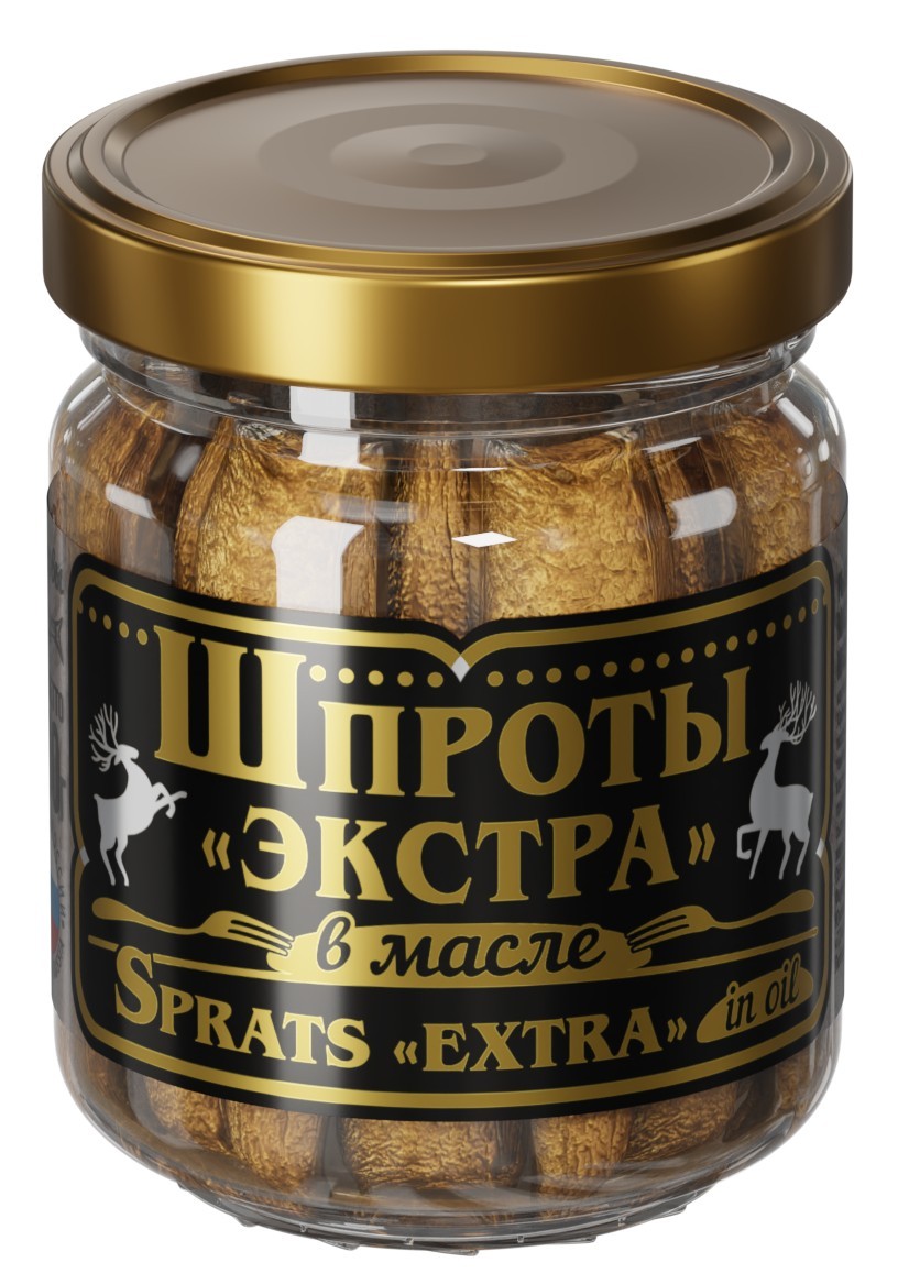 Шпроты ВКУСНЫЕ КОНСЕРВЫ в масле ст/б 100г