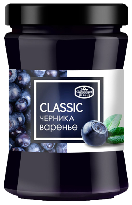 Варенье САВА черничное ст/б 300г