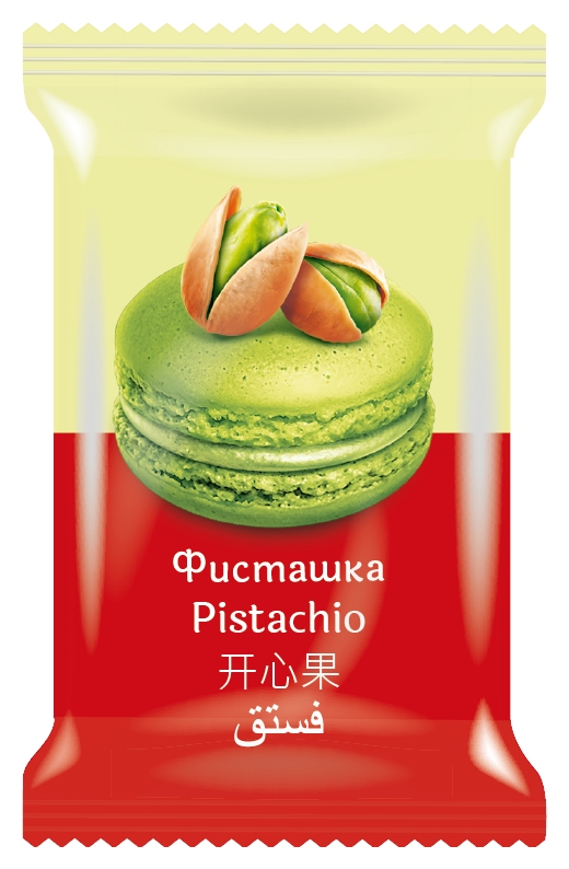 Пирожное АКУЛЬЧЕВ Макарон фисташка 60г