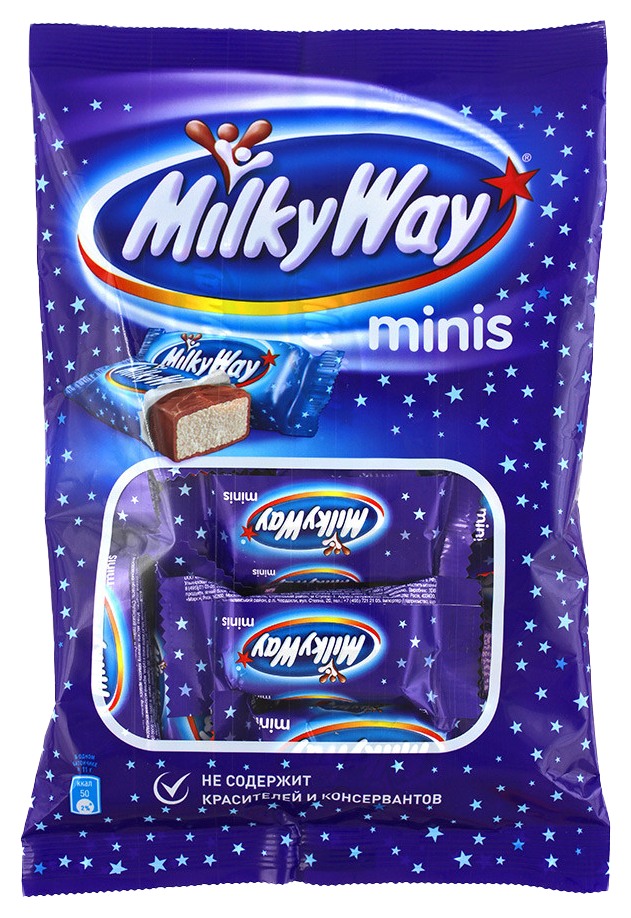 Батончик МИЛКИ ВЭЙ минис 170.5г