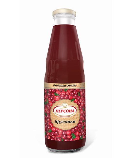 Сок ПЕРСОНА брусника ст/б 1л