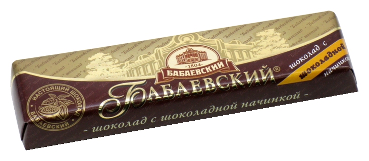 Батончик БАБАЕВСКИЙ с шоколадной начинкой 50г