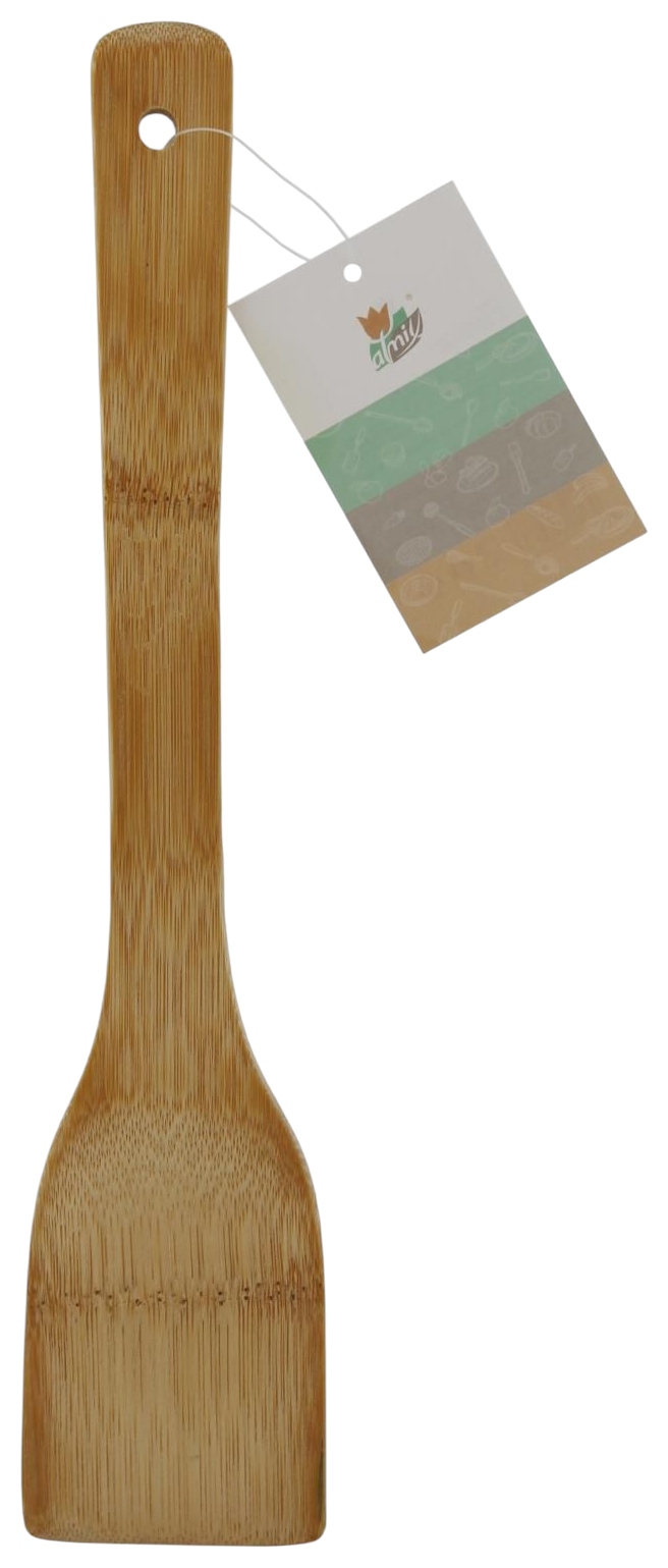 Лопатка АТМИКС бамбук 6*0.75*30см арт.ELBYW04