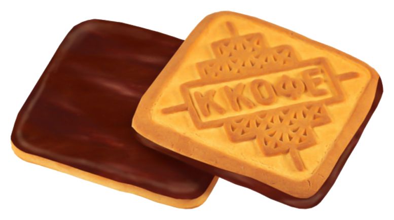 Печенье ДЫМКА К кофе глазированное 1кг