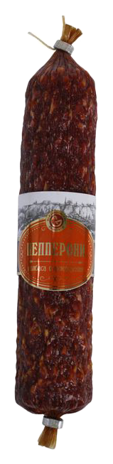 Колбаса МЕЖЕНИНОВСКАЯ ПФ Пепперони 250г