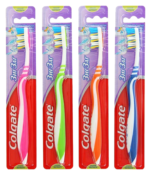 Зубная щетка КОЛГЕЙТ Зиг заг средняя 1шт
