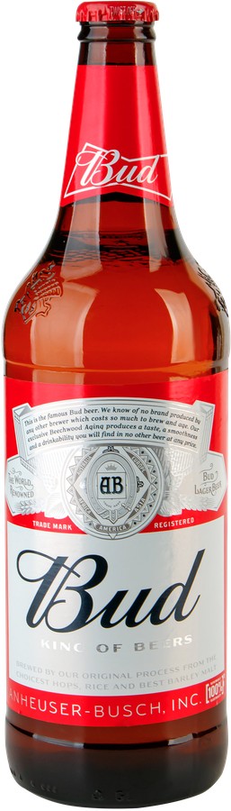 Пиво БАД светлое пастер 5% ст/б 0.75л