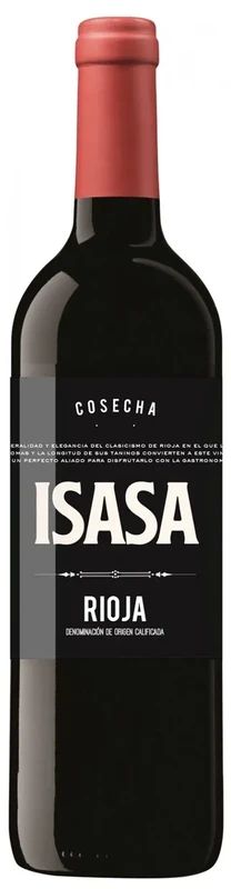 Вино ИСАСА Риоха красное сух 13.5% ст/б 0.75л