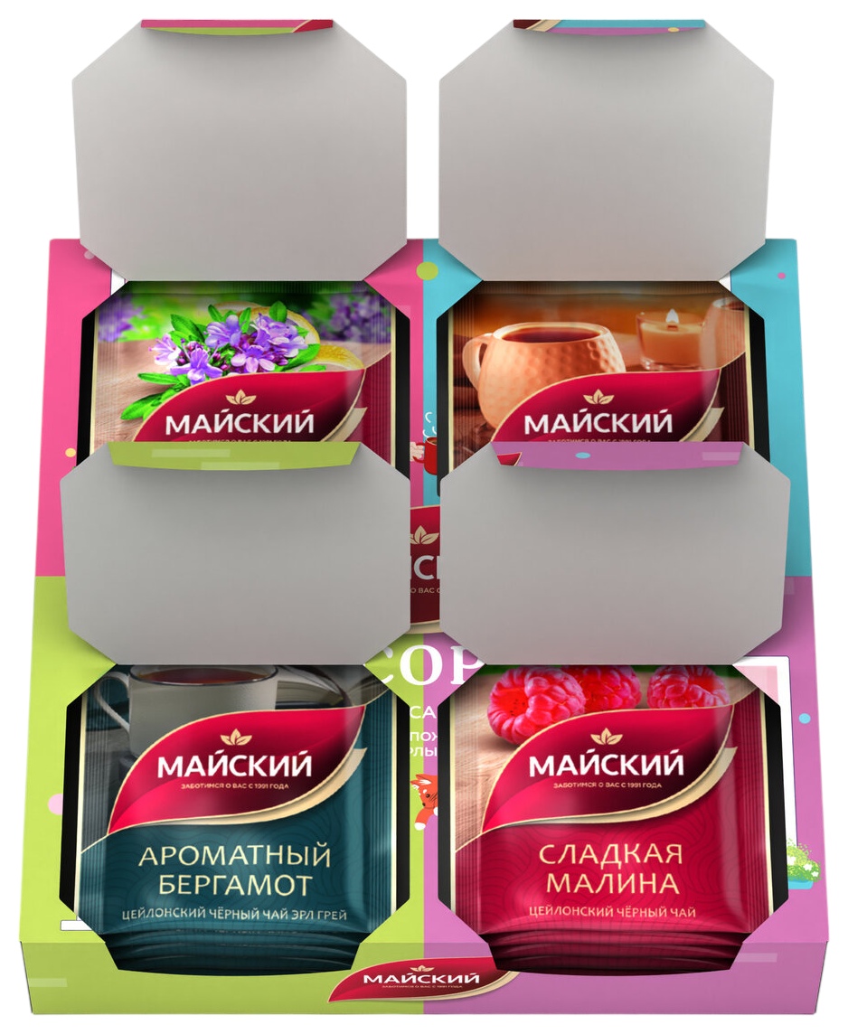 Чай МАЙСКИЙ Окна ассорти 20пак