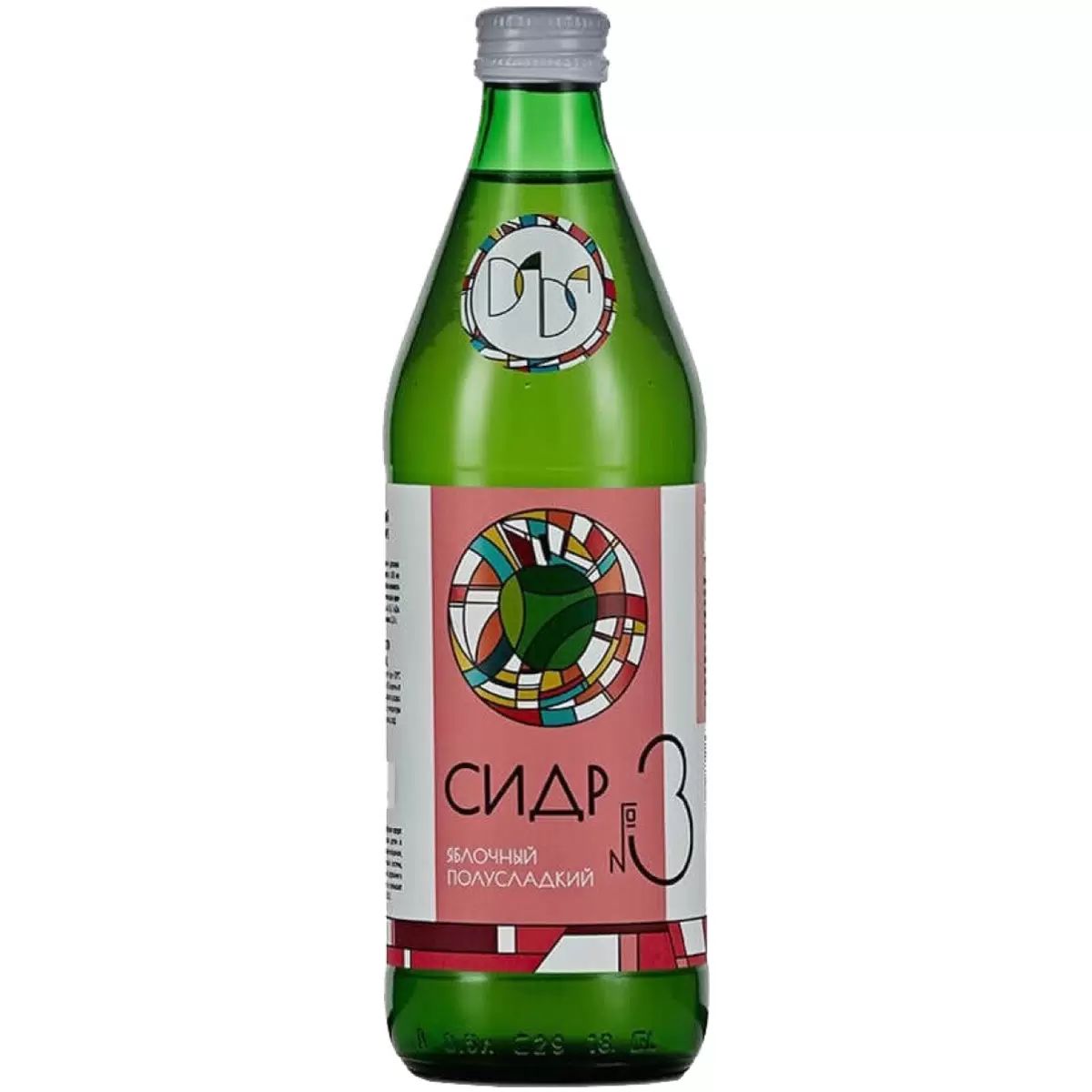 Сидр ДАЛЬНЯЯ ДАЧА Яблочный п/сл 4% ст/б 0.5л