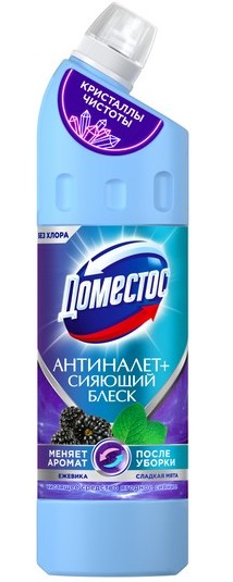 Чистящее средство ДОМЕСТОС Кристаллы чистоты Ягодное сияние универсальное 750мл
