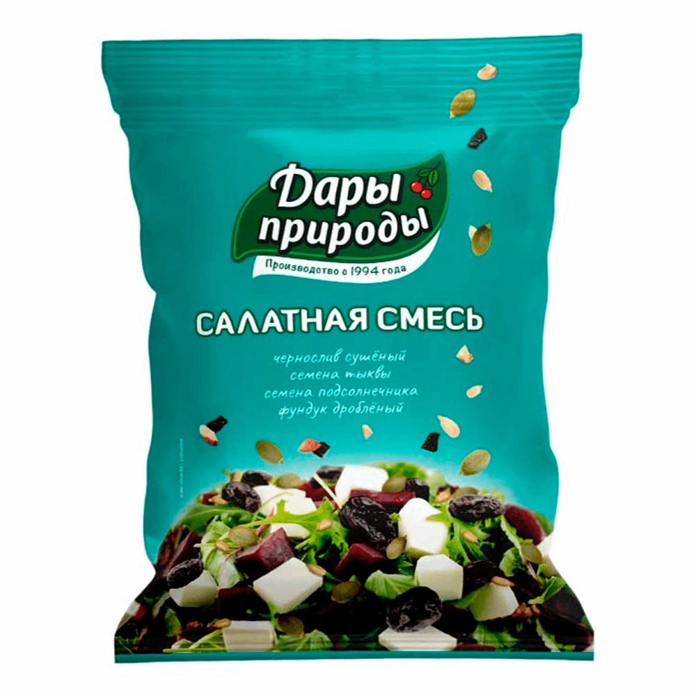 Смесь салатная ДАРЫ ПРИРОДЫ с черносливом 80г