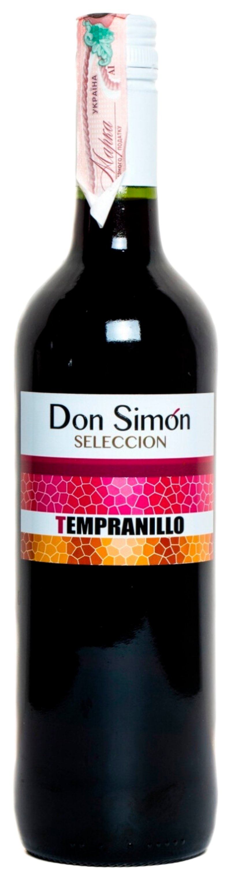 Вино ДОН СИМОН Темпранильо красное сух 12.5% ст/б 0.75л