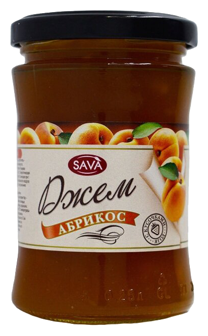 Джем САВА абрикос ст/б 300г