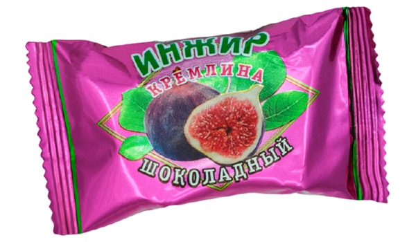 Конфеты КРЕМЛИНА Инжир шоколадный весовые