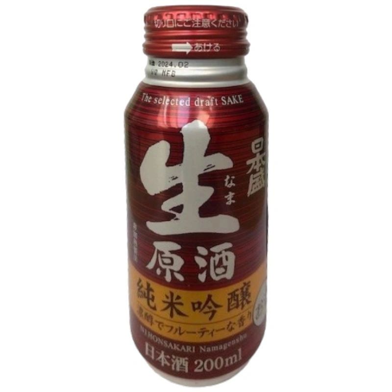 Саке НИХОНСАКАРИ Дзюнмай Гиндзе Намагенсю 16% ж/б 0.2л