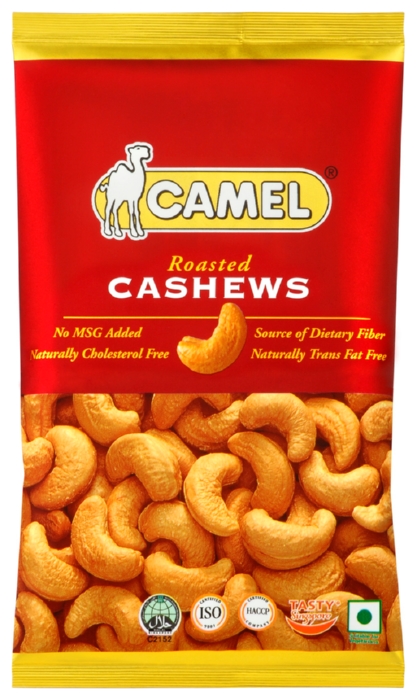 Кешью КЭМЭЛ жареный подсоленный 36г