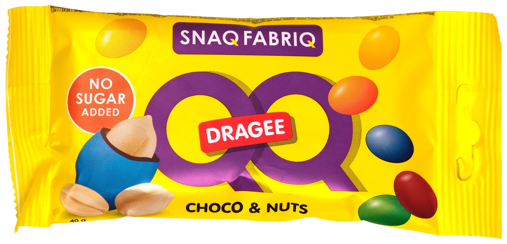 Драже СНЕК ФАБРИК арахис в шоколаде 40г