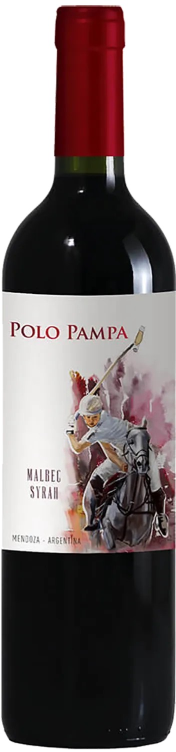 Вино ПОЛО ПАМПА Мальбек Сира красное сух 13% ст/б 0.75л