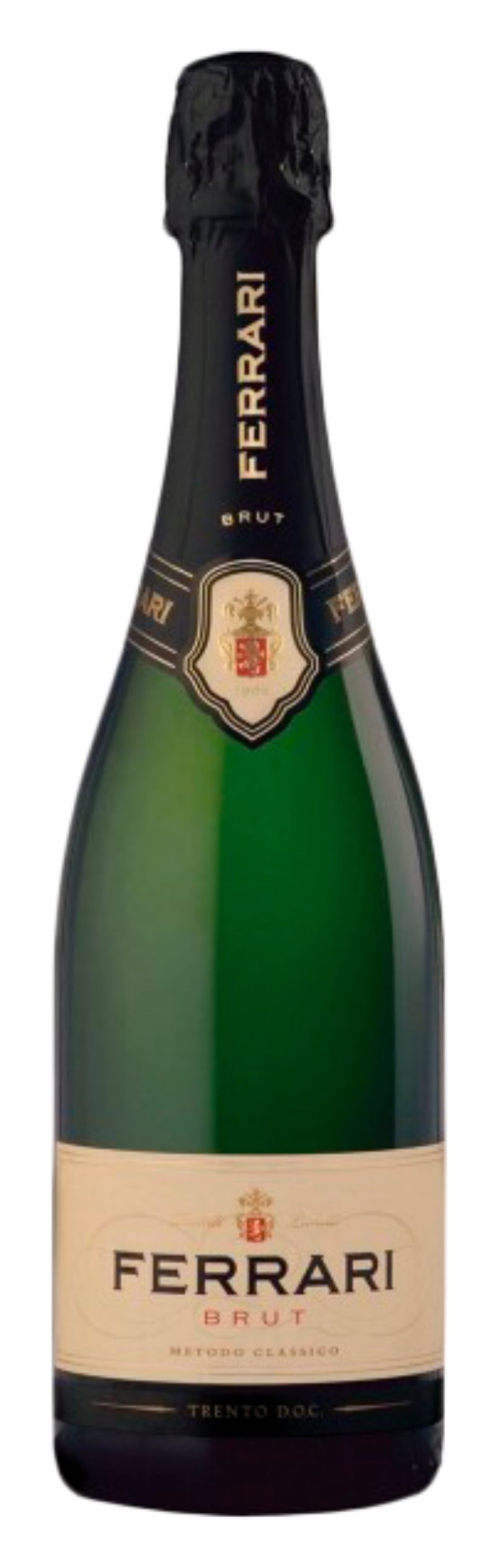 Игристое вино ФЕРРАРИ ТРЕНТО белое брют 12.5% ст/б 0.75л