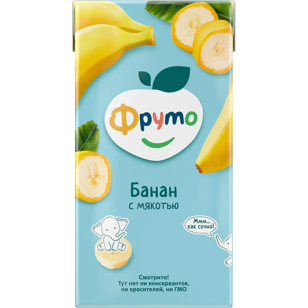 Нектар ФРУТОНЯНЯ банан 0.5л