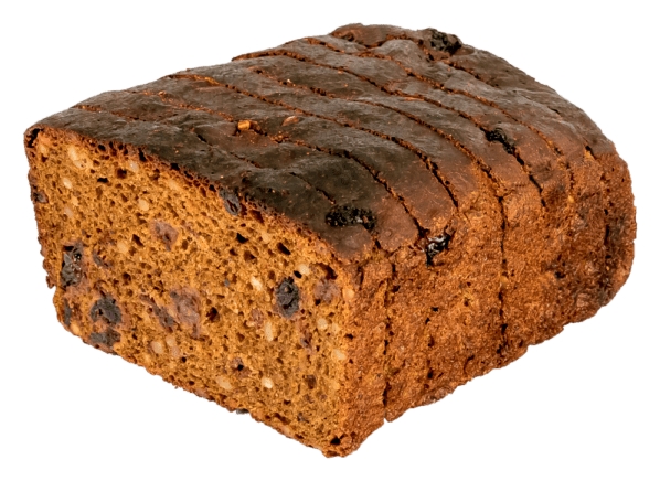 Хлеб РУССКИЙ ХЛЕБ Гурман с клюквой изюмом и семечками нарезка 300г