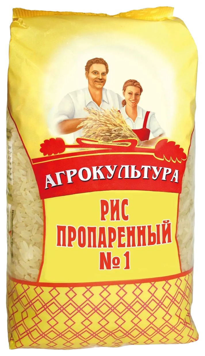 Рис НАЦИОНАЛЬ Агрокультура №1 пропаренный м/у 800г