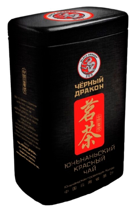 Чай ЧЕРНЫЙ ДРАКОН Юньнаньский красный ж/б 100г