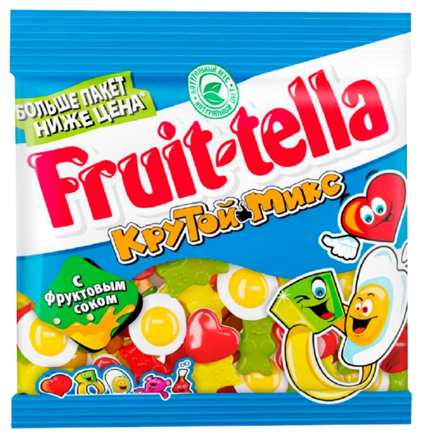Жевательный мармелад ФРУТТЕЛЛА Крутой Микс 150г