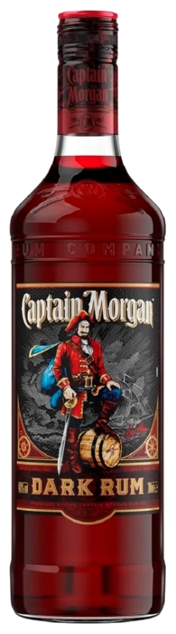 Ром КАПИТАН МОРГАН Темный 40% ст/б 0.7л