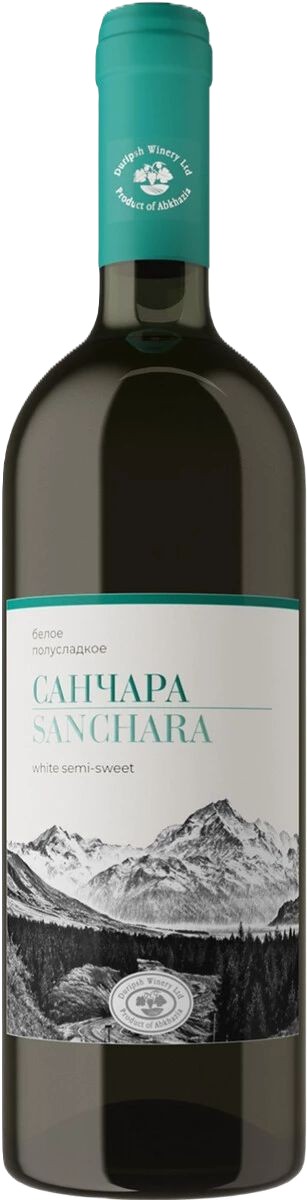Вино САНЧАРА белое п/сл 11.5% ст/б 0.75л