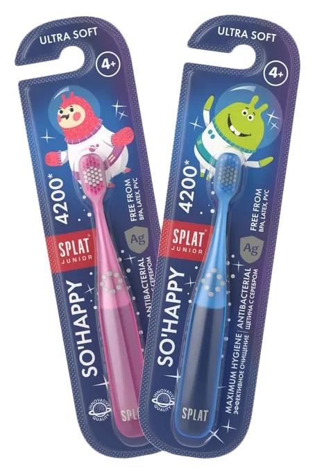 Зубная щетка СПЛАТ Джуниор детская 4+