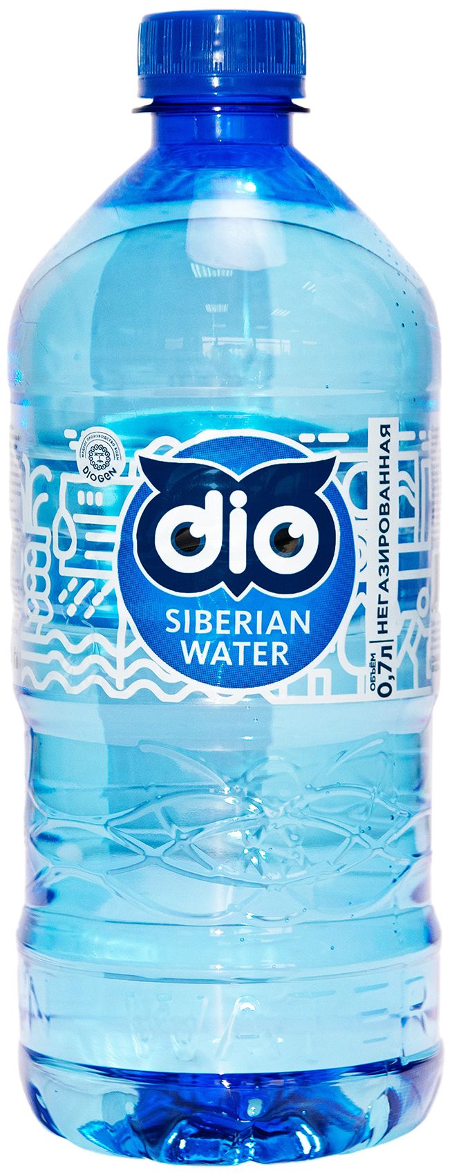 Вода питьевая ДИО негазированная 0.7л