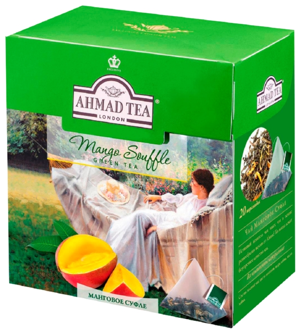 Чай АХМАД Манговое суфле зеленый 20пак