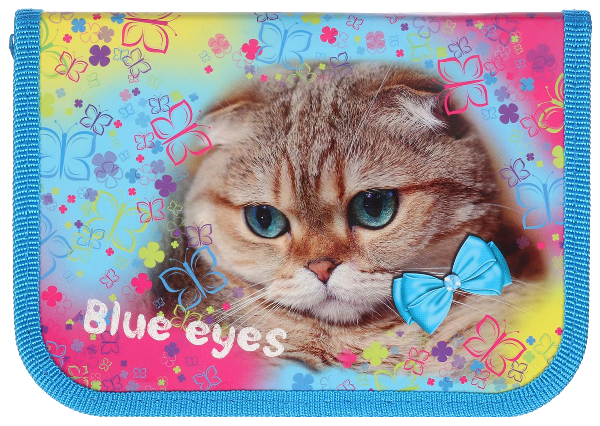 Пенал АВАНГАРД Голубоглазая кошка арт.ПКК04-556584
