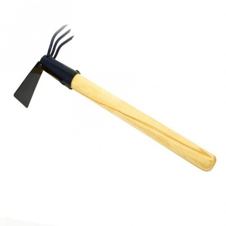 Мотыжка комбинированная с деревянной ручкой арт.81210