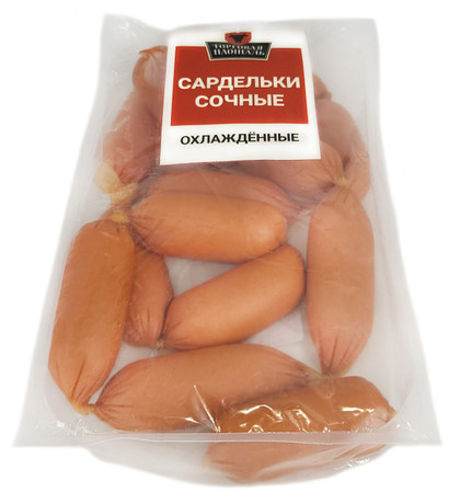 Сардельки ТОРГОВАЯ ПЛОЩАДЬ Сочные 1кг