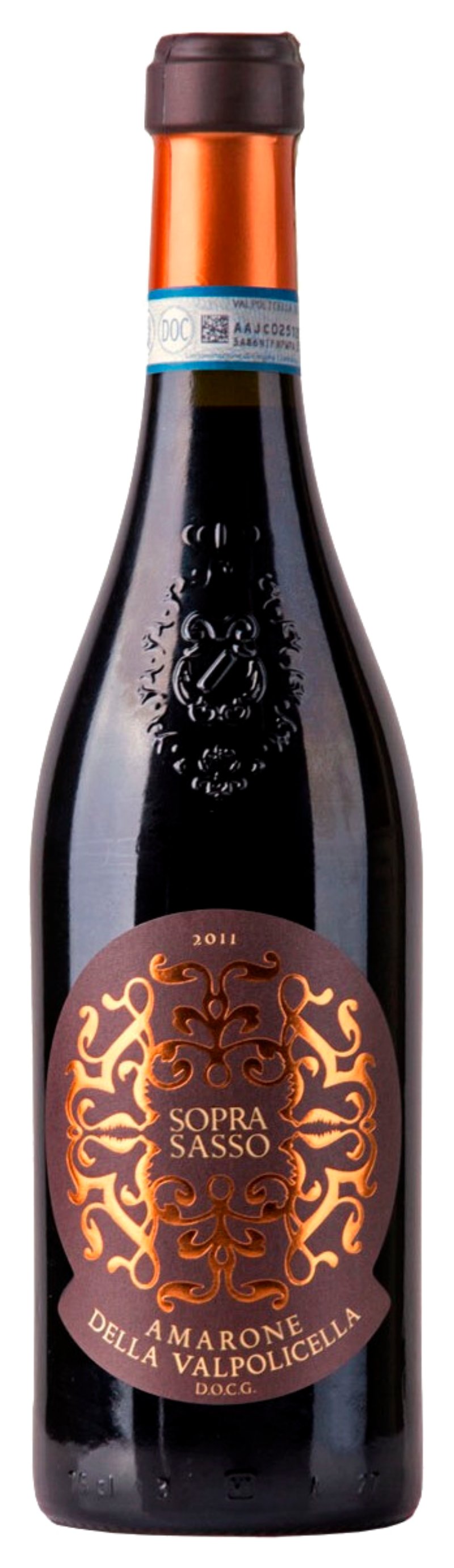 Вино СОПРАСАССО Амароне делла красное п/сух 15% ст/б 0.75л