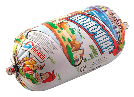 Колбаса БРЮККЕ Молочная вареная 1кг