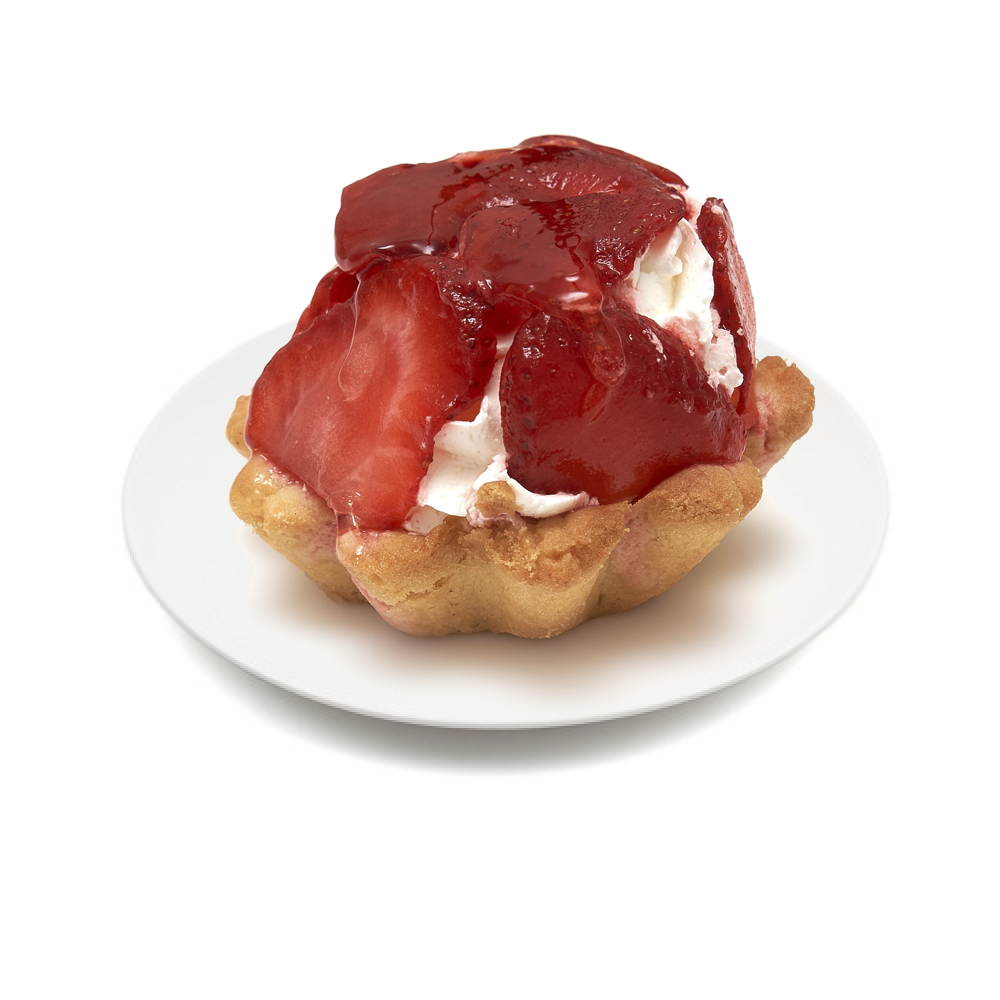 Штрейзель мини с клубникой 90г