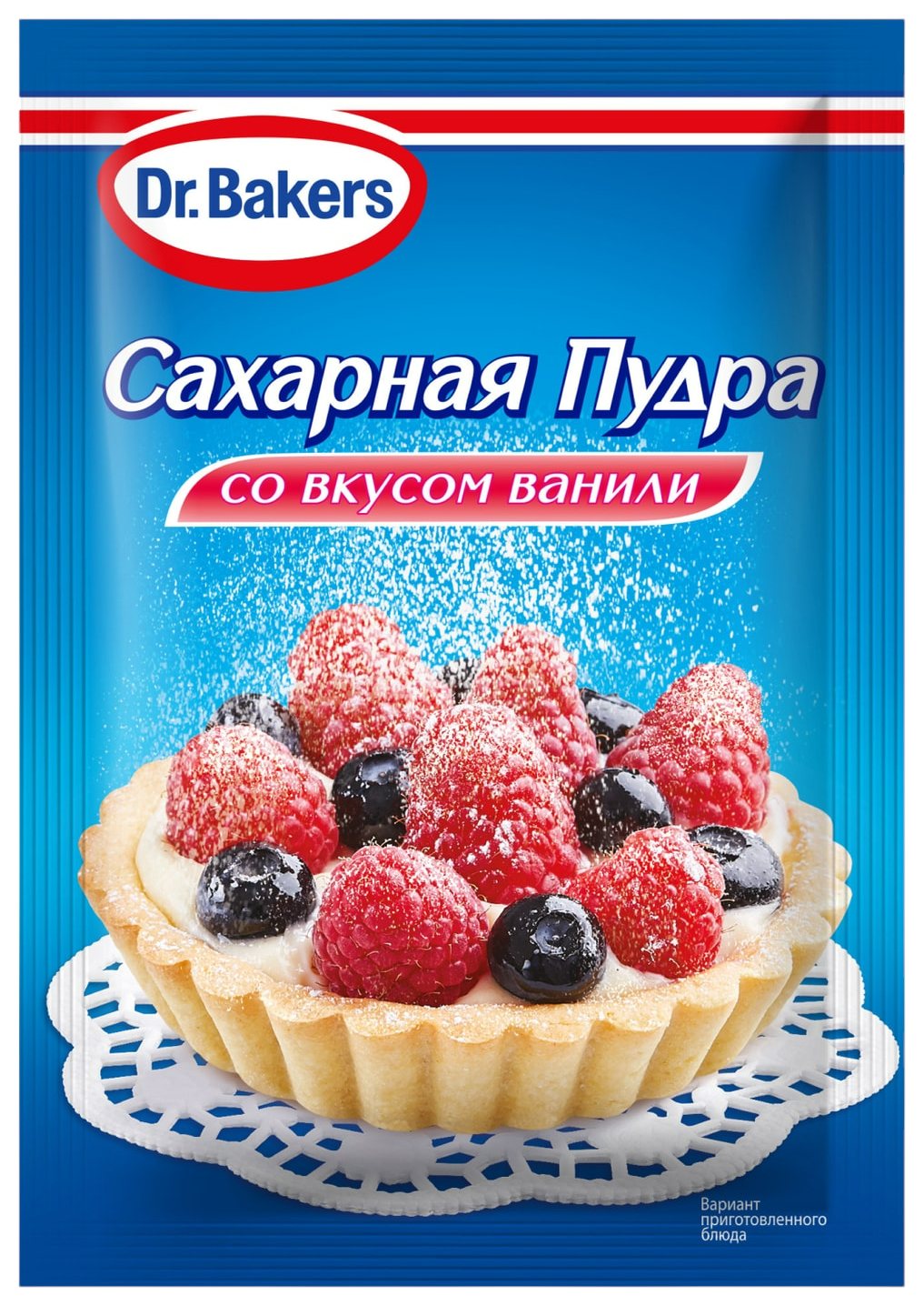 Сахарная пудра ДОКТОР БЕЙКЕРС со вкусом ванили м/у 80г