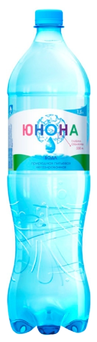 Вода ЮНОНА негазированная пэт 1.5л