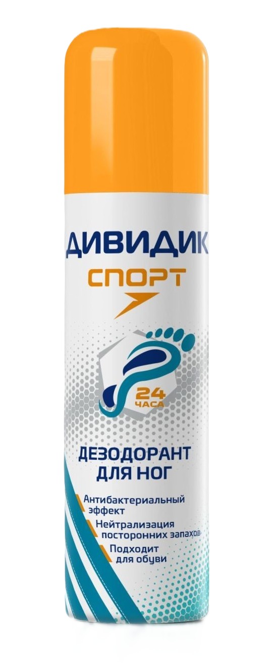 Дезодорант для обуви ДИВИДИК Спорт 150мл