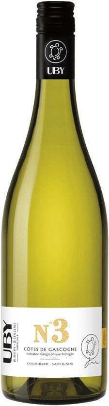 Вино ЮБИ №3 Коломбар Совиньон Блан белое сух 10.5% ст/б 0.75л