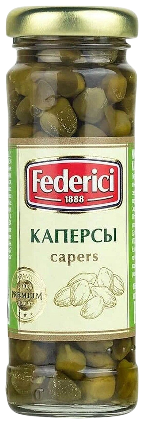 Каперсы ФЕДЕРИЧИ ст/б 106мл