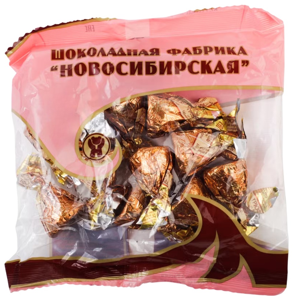 Конфеты НШФ трюфель со вкусом молочный шоколад 200г