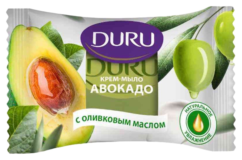 Крем-мыло туалетное ДУРУ Авокадо и масло оливы 80г