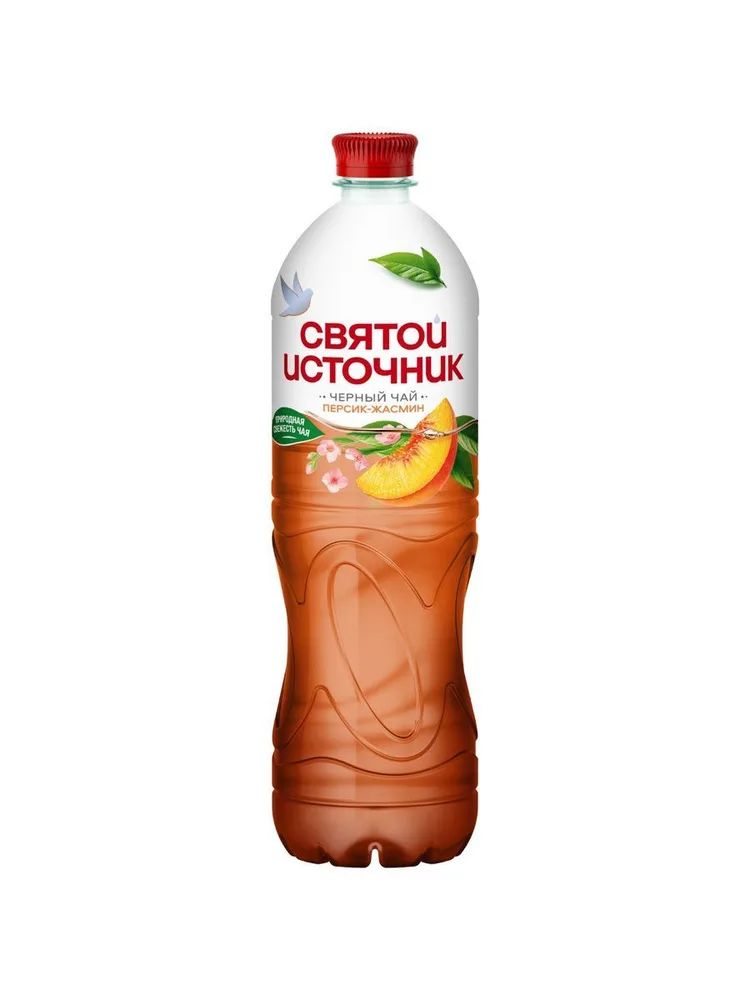 Чай СВЯТОЙ ИСТОЧНИК черный персик жасмин 0.5л