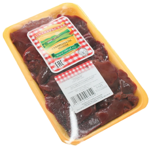 Печень ОПФ куриная с/м 1000г