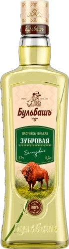 Настойка БУЛЬБАШЪ Зубровая 37% ст/б 0.5л